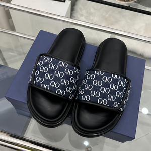 Sandales plates de luxe, chaussures de créateur de haute qualité, mode, extérieur, bout ouvert, plage, hommes, femmes, pantoufles, chaussures décontractées souples pour la marche - Product Image 1