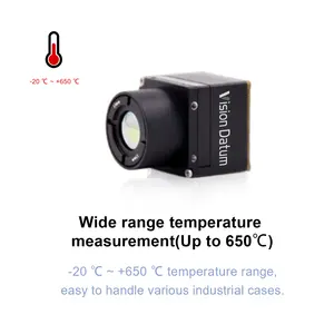 كاميرا صغيرة الحجم بالأشعة تحت الحمراء كاشف حرارية VOX غير مبرد 640x512 50 إطار في الثانية حساسة عالية لتأمين الحريق