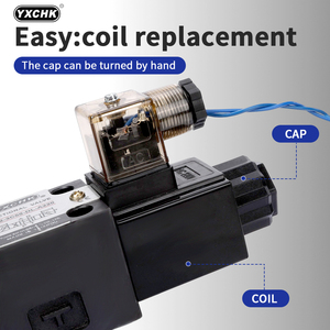 Válvulas Solenoides Hidráulicas YXCHK para Válvula de Control Direccional Vickers DSG Modelo DSG-02-3C60/3C2/3C3/3C4/3C5/3C8-DL-A220 21MPa - Product Image 5