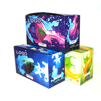 Boîtes de présentation en carton de luxe personnalisées pour capsules à base de plantes, comprimés, supplément sec, présentoir pour capsules de marchandises