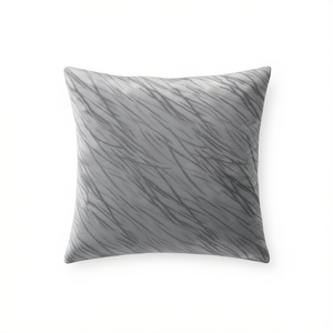 Cuscino in Tessuto Scamosciato a Righe Antelina con Lime 45*45, Eleganti Cuscini e Imbottiture per Sedute - Product Image 1