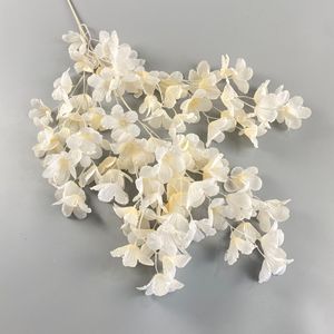 Guirnalda de Flores Artificiales de Seda, Rama Individual, Alta Simulación, Decoración para Bodas y Hogar, Blanco, Rosa, Champán, Azul, Rojo - Product Image 4