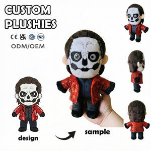 Peluche personnalisée de haute qualité, douce, en forme de licorne étoilée, grue ou raton laveur, avec doublure en maille, cadeau d'<span class=keywords><strong>anniversaire</strong></span> en tissu de coton, faible MOQ - Product Image 6