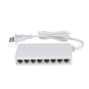 8 Port 100Mbps Ethernet <b>Switch</b> With Power Supply For <b>Network</b> Connection - Product Image 1