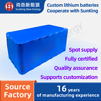 Batterie au lithium rechargeable 18650 24V 13AH pour stockage d'énergie solaire, fauteuil roulant, instrument médical, lit électrique
