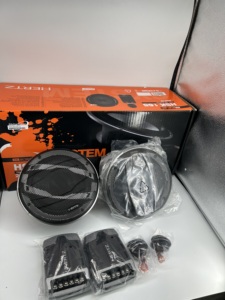 Haut-parleur audio de voiture avec cône en carbone, haut-parleur de voiture autoamplifié - Product Image 4