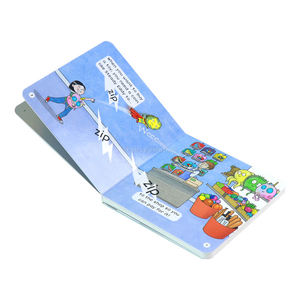 Kids Educational Board <b>Book</b> Custom Printing Durable Children English Learning <b>Books</b> Eco Friendly Cardboard Early Education - Product Image 2