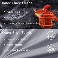 Vente en gros abordable Veste imperméable personnalisée pour l'hiver Veste d'extérieur Veste à capuche imperméable pour hommes