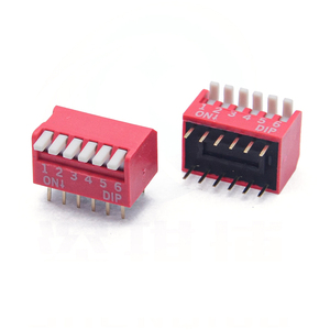 מחיר סיטונאי rr מותג לטבול מתג <span class=keywords><strong>2</strong></span>.54 מ מ "מ כחול אדום DS-1/<span class=keywords><strong>2</strong></span>/3/4/5/6/7/8/9/10/11/12p תקע-togle מתג 50ma dc12v - Product Image 3