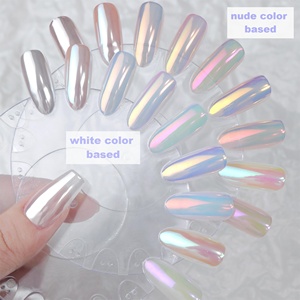 Polvo de Uñas Profesional de 9 Colores para Salón de Uñas, Polvo de Cromo <span class=keywords><strong>Aurora</strong></span> de Alta Pigmentación, Polvo de Cromo para Uñas - Product Image 1