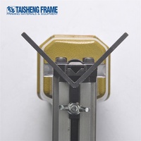 Pistolet à clous pneumatique MEITE V1015B pour cadres photo, agrafeuse pneumatique 7mm/10mm/12mm/15mm, type UNI V, agrafeuse manuelle pour cadres TS-J25