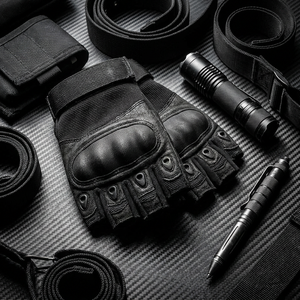 批发触摸屏半指自行车手套透气轻便Guantes Bicicleta 适合公路骑行 - Product Image 5