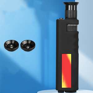400X Handheld Fiber Optic <b>Microscope</b> Inspection Probe White LED Illumination Laser Filter Protection for SC FC ST LC Connector - Product Image 3