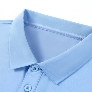 Novedad de verano, camiseta Polo para hombre, suéter de manga corta, camiseta Formal transpirable, logotipo personalizado, ropa de calle de moda - Product Image 4