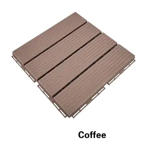 Modern Design Interlocking Plastic Floor Tiles Durable And Smooth For Outdoor Pool Deck And Garden Flooring Injection Molded