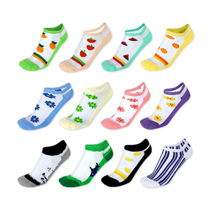 Conception OEM d'approvisionnement d'usine Chaussettes <span class=keywords><strong>de</strong></span> bateau courtes en verre d'été Chaussettes basses pour filles <span class=keywords><strong>Bas</strong></span> en cristal transparent - Product Image 2