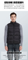 B1997 100% POLYAMIDE Veste sans manches à bulles de haute qualité pour hommes, personnalisée, légère