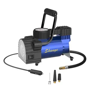 Portable Air Compressor Tire Inflator / Car Air Compressor 12v / Mini Electric Air Pump