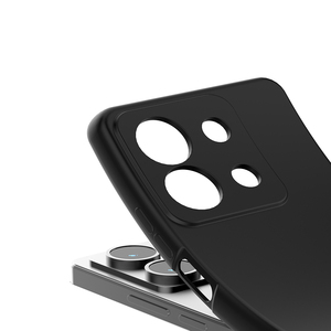 Accesorios de silicona de fábrica, funda trasera de goma de silicona de tacto suave de microfibra para Redmi Note 13 13R 12 Pro + - Product Image 5
