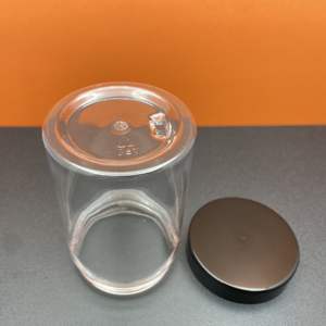 Pot rond en plastique PET transparent de 6 oz, étanche, avec couvercle à vis, capacité de 180 ml, sérigraphie pour savon liquide, articles de soins personnels - Product Image 4