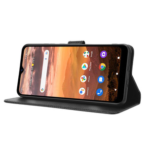 Étui portefeuille de luxe en cuir PU à motif diamant pour téléphone AT&T Motivate Max (U668AA) / Cricket <span class=keywords><strong>Ovation</strong></span> 3 - Product Image 6