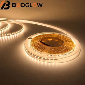 Any Cut SMD 2835 120LED/M 3000K 4000K 6500K 8mm PCB DC24V 10W/M LED Strip Light Warm White Flexible Indoor Lighting - Product Image 1