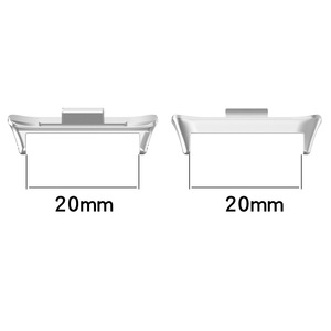 Versatili cinturini per orologi colorati in acciaio inox connettori per orologio <span class=keywords><strong>Redmi</strong></span> 5 4 per <span class=keywords><strong>Xiaomi</strong></span> Band 8 <span class=keywords><strong>Pro</strong></span> 9 <span class=keywords><strong>PRO</strong></span> - Product Image 2