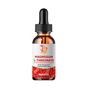 Gouttes liquides de L-thréonate de magnésium personnalisées en usine pour favoriser l'humeur saine, la mémoire et le sommeil – Complément de magnésium en boisson liquide - Product Image 1
