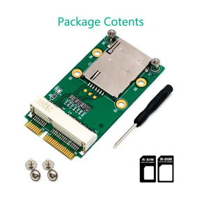 Adaptateur MINI PCI-e MPCIe avec emplacement pour carte SIM pour SIMCOM SIM7000 SIM7100E SIM7600E-H SIM7600SA-H SIM7600G-H SIM7906E <span class=keywords><strong>SIM7912G</strong></span> - Product Image 4