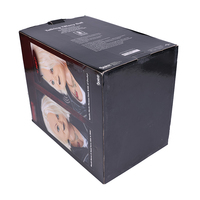 Caja de Embalaje para Muñecas con Temática de Halloween Ecológica Personalizada 'Chica Mala', Ventana Transparente Desvaneciente, Acabado Mate para Envíos