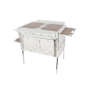 Troli Dorong Tarik Portabel OEM Grosir dengan Tutup Terintegrasi untuk Penyimpanan di Mobil - Product Image 2