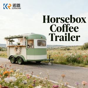 Camion de restauration mobile, remorque de traiteur, remorque à chevaux, bar à café pour événements de mariage et entreprises de boissons - Product Image 5