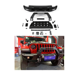 Pièces automobiles, pare-chocs avant de style Stryker de haute qualité pour JK JL, amélioré, pour 2007-2023, montage par vis, prêt à l'emploi, garantie d'un an - Product Image 3