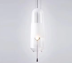 Zeal Lighting Art Petite Lampe Suspendue à Tête Unique Verre Gris Fumé Ambre pour Lustres de Salle à Manger et Lampes Suspendues - Product Image 2