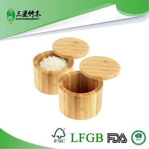 <b>Bamboo</b> screw-top kitchen tea storage box, household kitchen seasoning jar, creative <b>bamboo</b> storage <b>container</b>, source factory. - Product Image 5