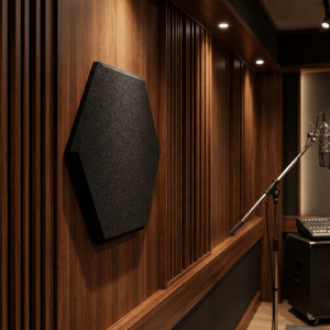Pannelli Acustici Esagonali Woxin in Fibra di Poliestere, Set da 12 Pezzi per Studio di Registrazione Domestico - Design Moderno - Product Image 6