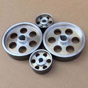 Puleggia Guida Filo SenguangOD250mm di Alta Qualità per Macchine Tessili, Cinghia a 1 Scanalatura in Lega di Alluminio Verniciata OEM - Product Image 6