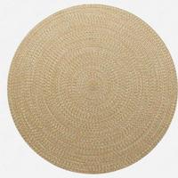 Tapis en laine tressée gris pour chambre à coucher, salon, cuisine, senior