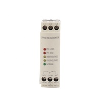 Relais de protection contre la perte de phase/la mauvaise séquence de phase/les défaillances de phase GINRI JVRD 380V, relais de contrôle de tension