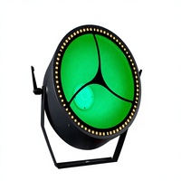 Projecteur LED 100W 5050 Magic Color 5730 Blanc Chaud avec Anneau Réflecteur pour Fêtes et Concerts