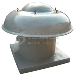 FRP Industrial Ventilation Exhaust Roof Fan Roof Ventilation Axial Fan