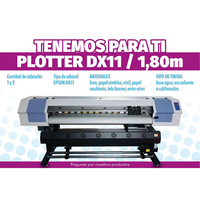 Imprimante traceur grand format éco-solvant XP600 de 1,8 m, imprimante à toile DX11