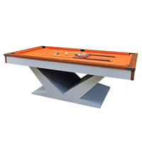 Sistema de retorno automático deportivo de piscina moderno de lujo de alta calidad Material MDF 7Ft 8Ft Tamaño mesa de billar profesional