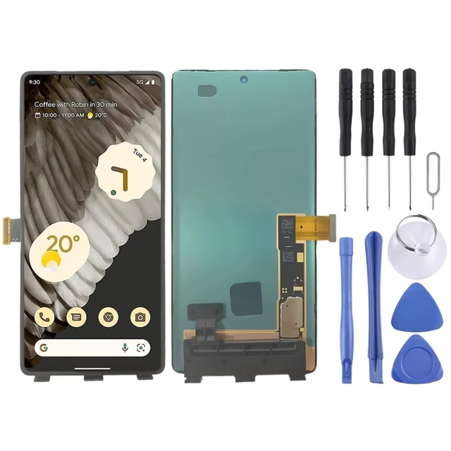 Best Selling LCD Screen for Google Pixel 7 Pro GP4BC, GE2AE with Digitizer Full Assembly