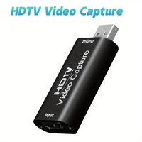 Carte de capture vidéo 1080p HDTV compatible HDMI, boîtier d'enregistrement pour PS4, caméscope, MP4, en alliage d'aluminium, pour diffusion en direct