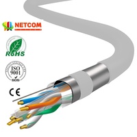 Cable de Red CAT6E FTP de Alta Calidad, Cobre Puro, para Uso en Computadoras, con OEM/ODM