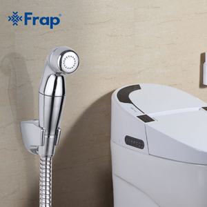 Frap Туалет ручной душ <span class=keywords><strong>ABS</strong></span> пластик ванная комната с кожаной упаковкой здоровый кран мусульманский туалет душ F27 - Product Image 2