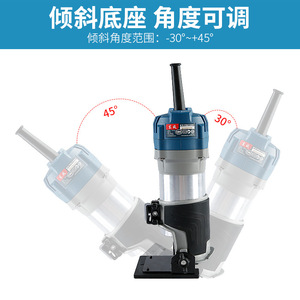 Base de machine à découper à 45 degrés en alliage d'aluminium rainuré, outil de travail du bois, accessoires universels DIY OEM MaxTool - Product Image 4