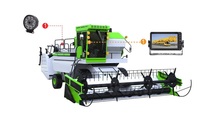 Sistema de Cámara Inalámbrica Digital para Tanques de Granos de Cosechadoras | Kit de Monitor 2 en 1 con Luz de Trabajo LED AHD 1080P | Tractor Agrícola, Vehículo Agrícola