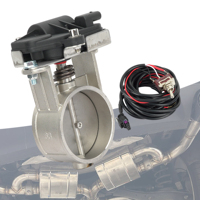 Kit Universal de Válvula de Escape Eléctrica de 12V con Silenciador Valvetronic y Sistema de Escape Cat-Back con Control de Válvulas